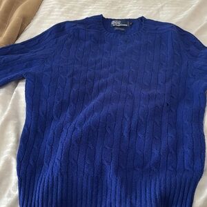 Polo Ralph Lauren Royal Blue Crewneck Sweater